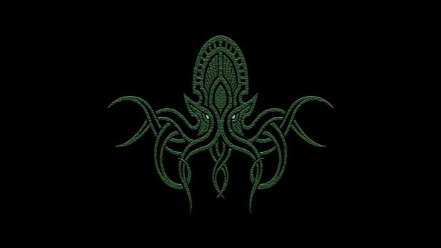 Minimal Cthulhu Wallpaper HD.