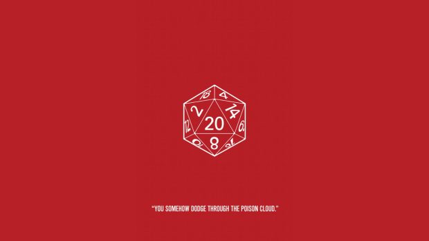 Minimal Dungeons And Dragons Wallpaper HD.