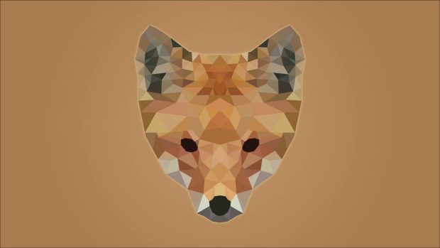 Minimal Fox Wallpaper HD.