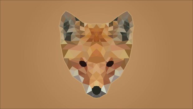 Minimal Fox Wallpaper HD.