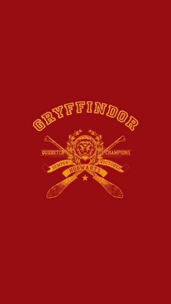 Minimal Gryffindor Wallpaper HD.