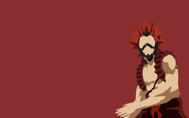 Minimal Kirishima Wallpaper HD.