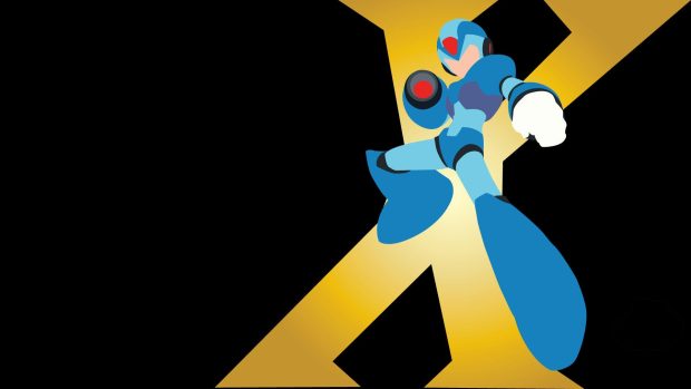 Minimal Mega Man X Wallpaper HD.