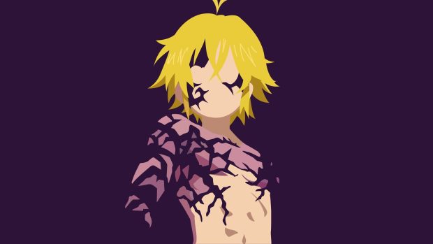 Minimal Meliodas Wallpaper HD.