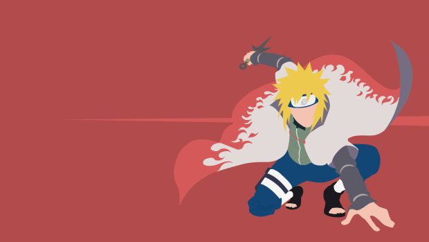 Minimal Minato Wallpaper HD.