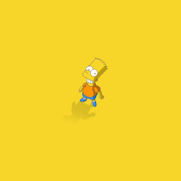 Minimal Simpsons Wallpaper HD.