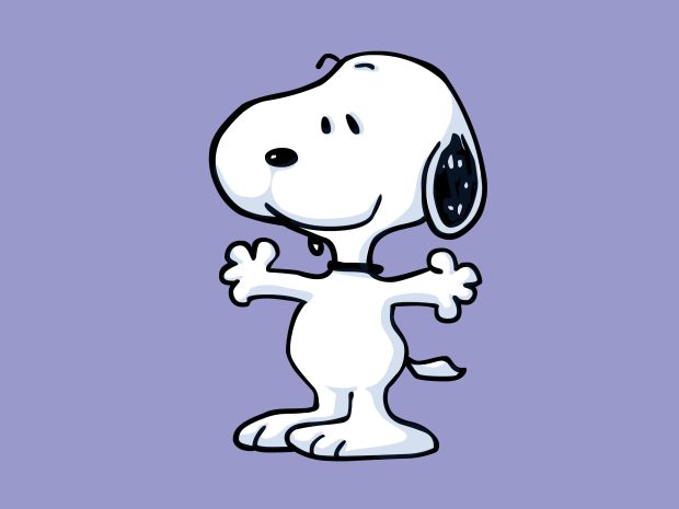 Minimal Snoopy Wallpaper HD.