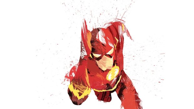 Minimal The Flash Wallpaper HD.