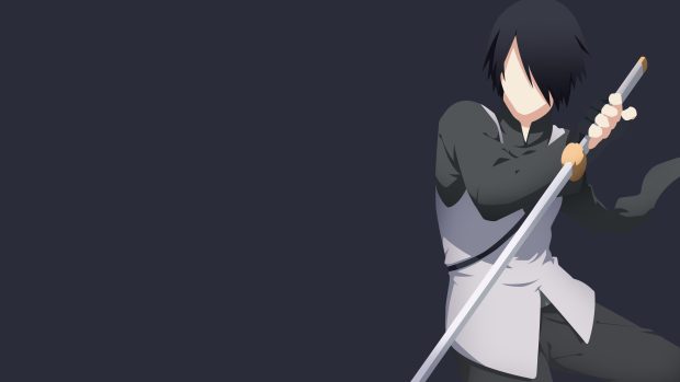 Minimal Uchiha Wallpaper HD.