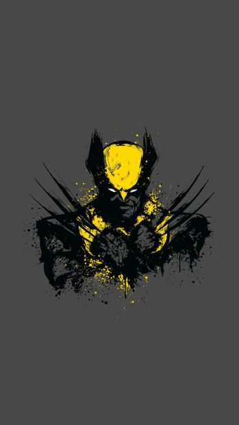 Minimal Wolverine Wallpaper HD.