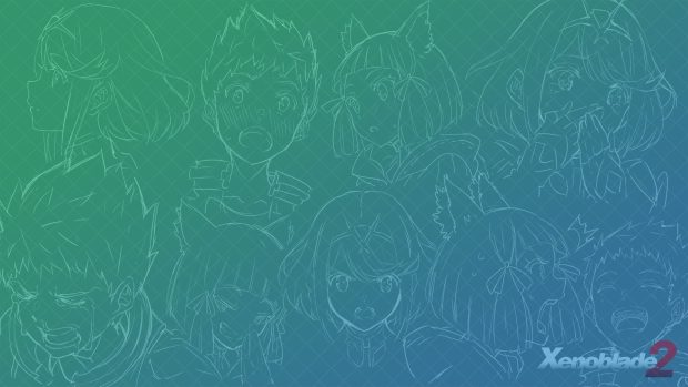 Minimal Xenoblade Chronicles 2 Wallpaper HD.