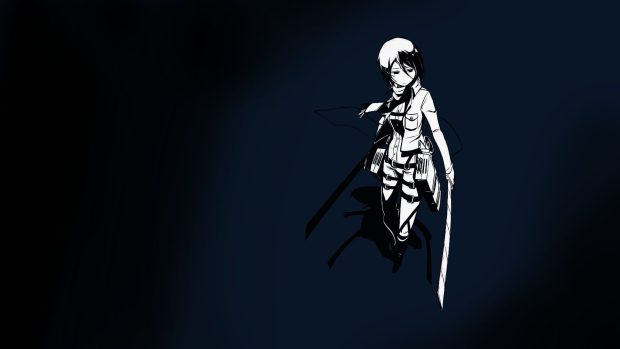 Minimalist AOT Wallpaper HD.