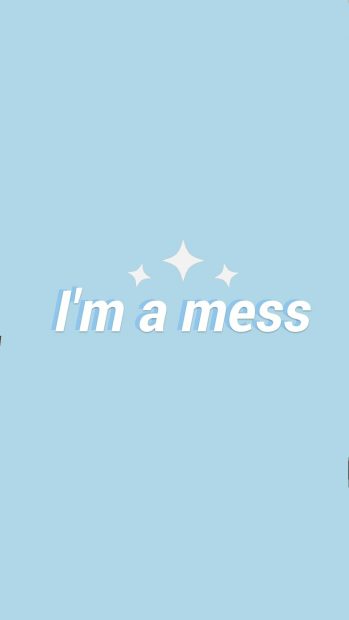 Minimalist Baby Blue Aesthetic Background.