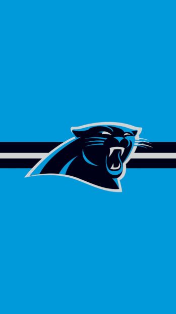 Minimalist Carolina Panthers Wallpaper HD.
