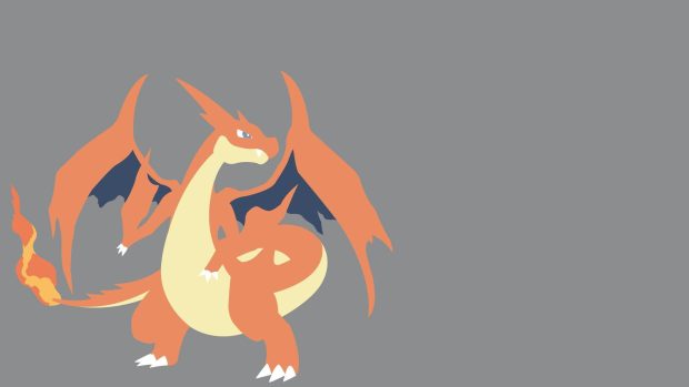 Minimalist Charizard Wallpaper HD.