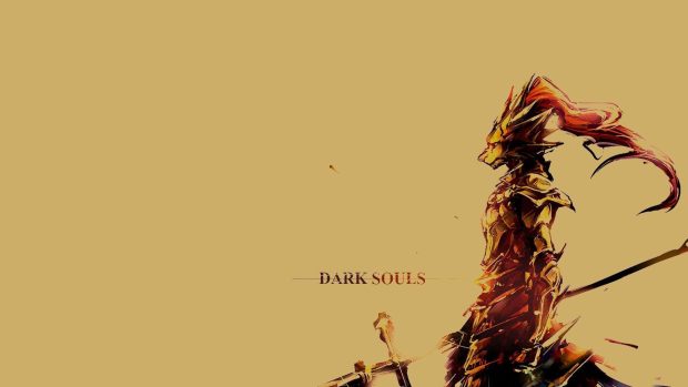 Minimalist Dark Souls Background.