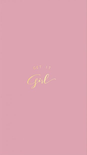 Minimalist Girly Rose Gold Cute Wallpaper HD.