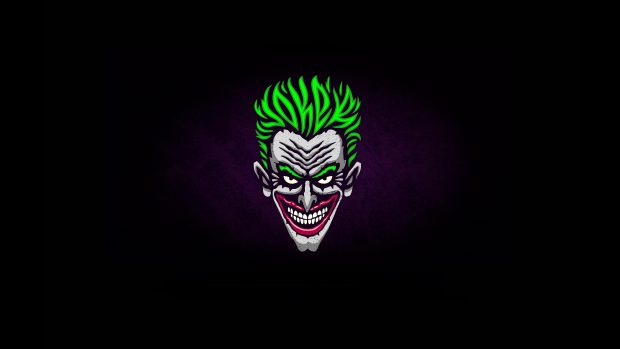 Minimalist Joker Wallpaper HD.