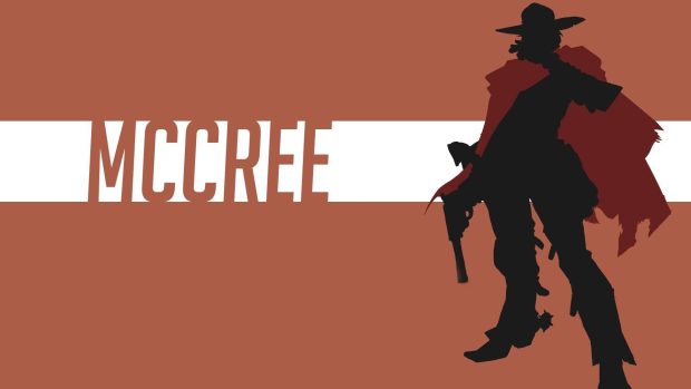 Minimalist Mccree Wallpaper HD.