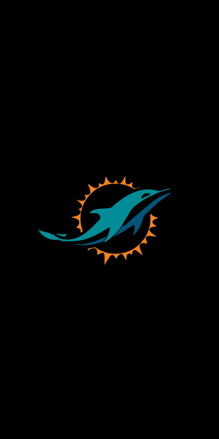 Minimalist Miami Dolphins Wallpaper HD.