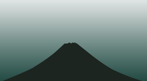 Minimalist Moutain Wallpaper 4K .