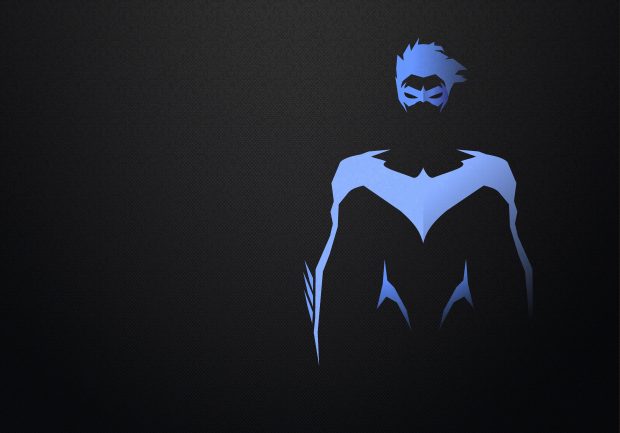 Minimalist Nightwing Wallpaper HD.