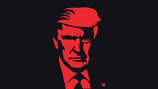 Minimalist Trump Wallpaper HD.