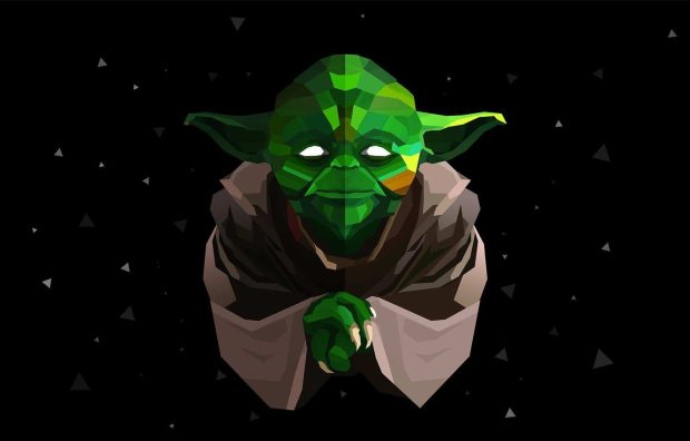 Minimalist Yoda Wallpaper HD.