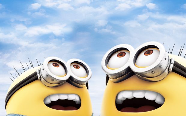 Minion Easter Background HD Free Download.