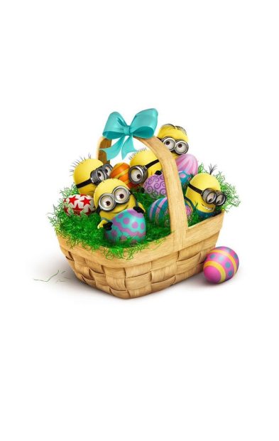 Minion Easter Wallpaper Easter Eggs.