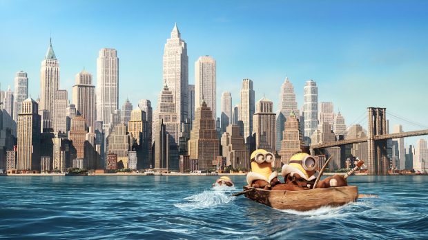 Minions NYC Wallpaper HD.