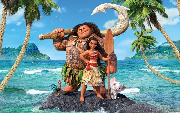 Moana Background Desktop.