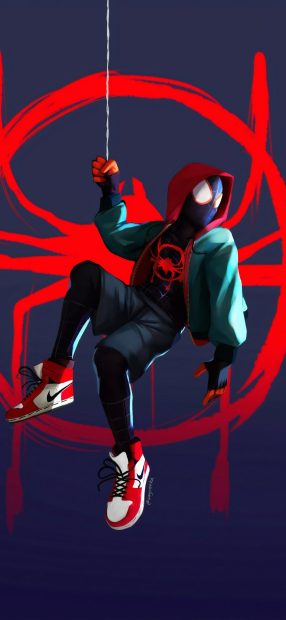 Mobile Cool Miles Morales Wallpaper HD.