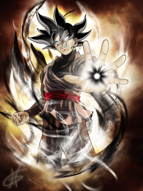 Mobile Goku Black Wallpaper HD.