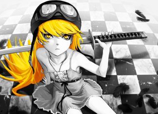 Monogatari HD Wallpaper Free download.