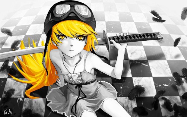 Monogatari HD Wallpaper Free download.