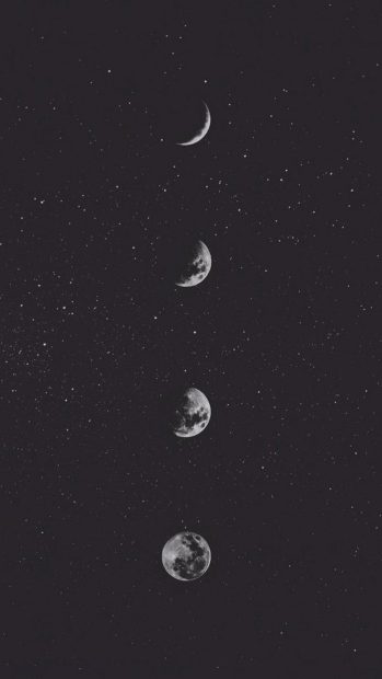 Moon Aesthetic Iphone Home Screen Wallpaper HD.