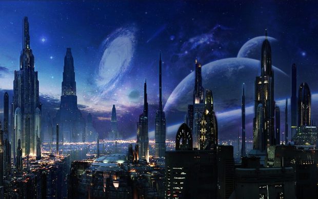 Moon Cool City Wallpapers.
