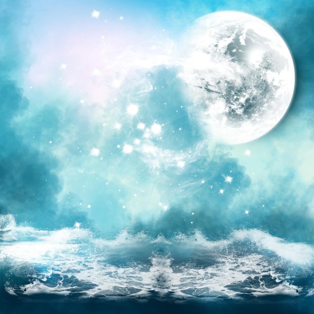 Moon Fantasy Background HD.