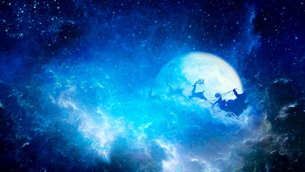 Moon Night Sky Wallpaper HD.