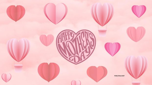 Mothers Day Hearts Backgrounds.