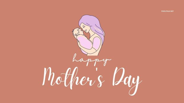 Mothers Day Wallpaper  Minimalist.