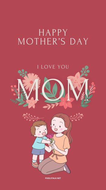 Mothers Day Wallpaper for Android.