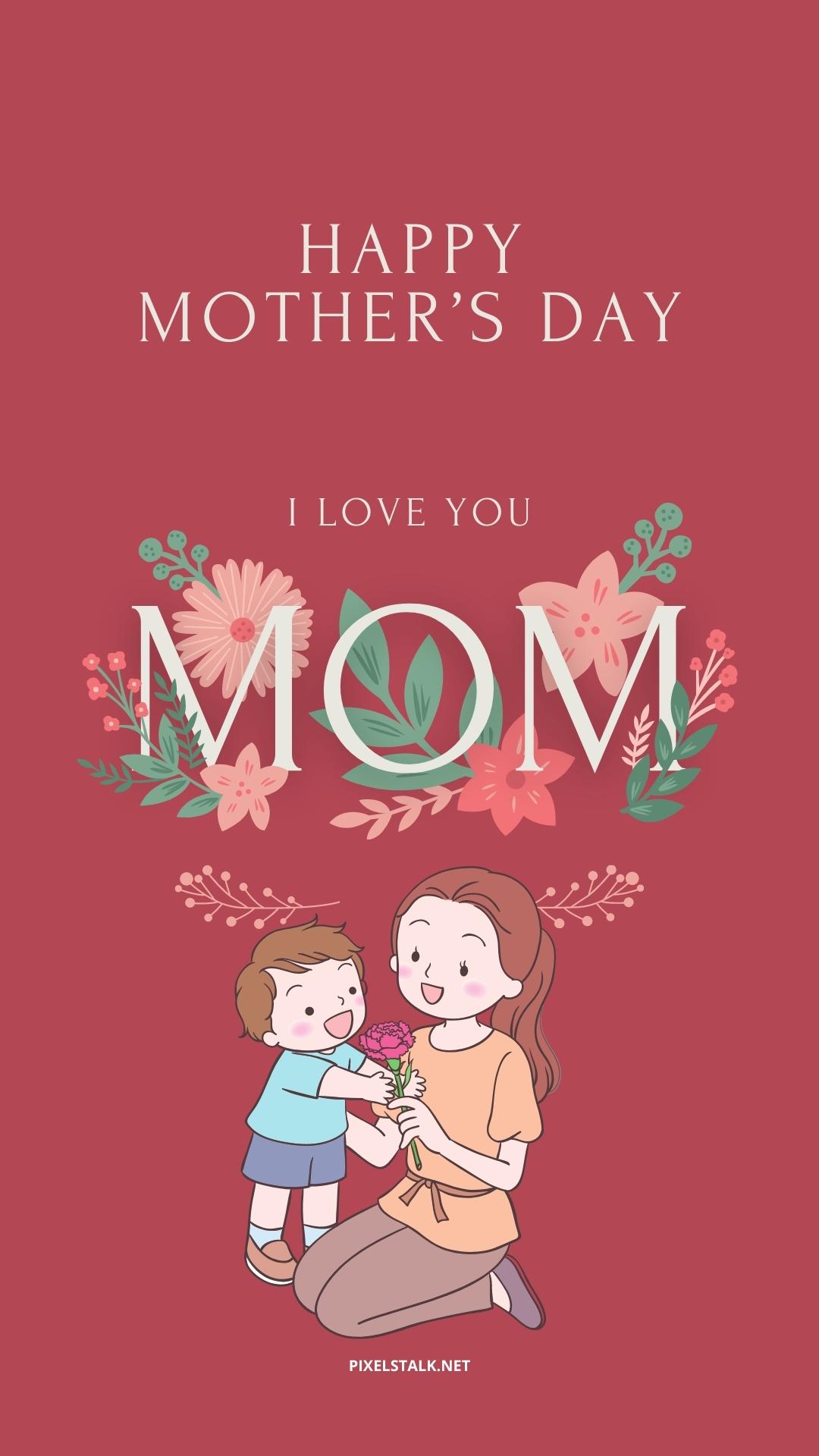 Happy Mother's Day HD Wallpapers - PixelsTalk.Net