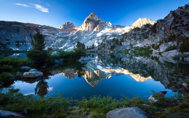 Mountain Cool Landscape Background.