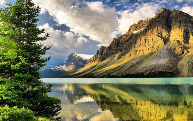 Mountain Wide Screen Wallpaper HD.