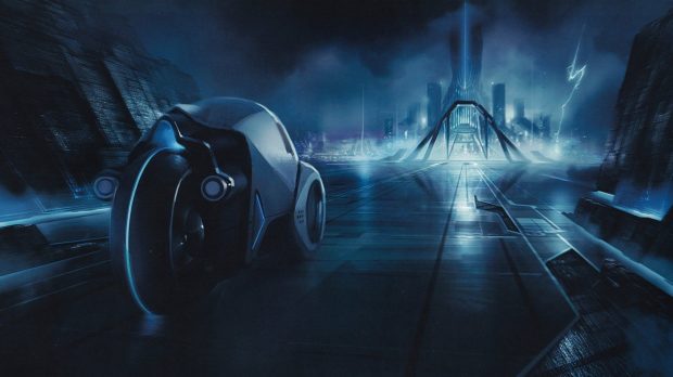 Movie Tron Wallpaper HD.