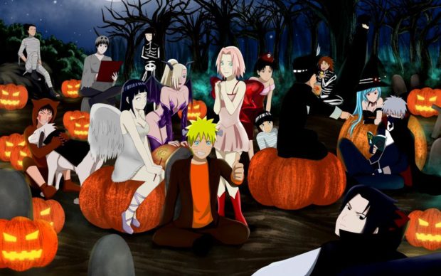 My Hero Academia Halloween HD Wallpaper.