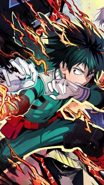 My Hero Academia Phone HD Wallpaper.