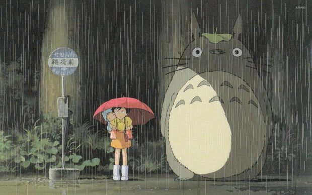 My Neighbor Totoro Desktop Image.